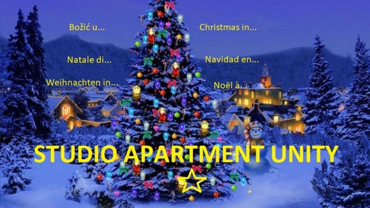 Studio Apartment Unity Zagreb Buitenkant foto